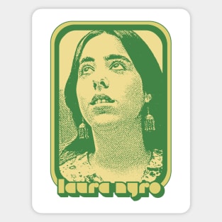 Laura Nyro  // Retro 70s Style Fan Art Design Sticker